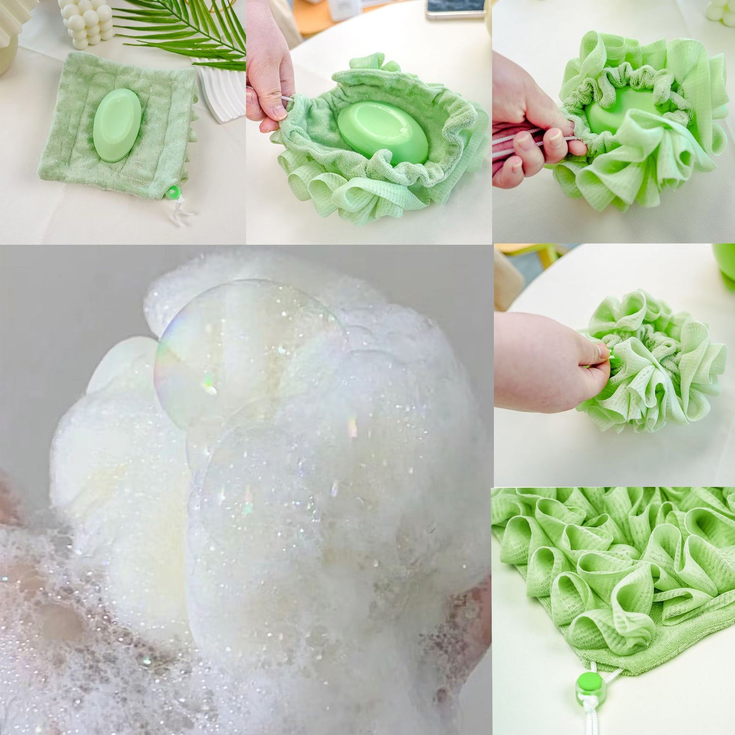 Lathera™ 2-in-1 Pouch Loofah